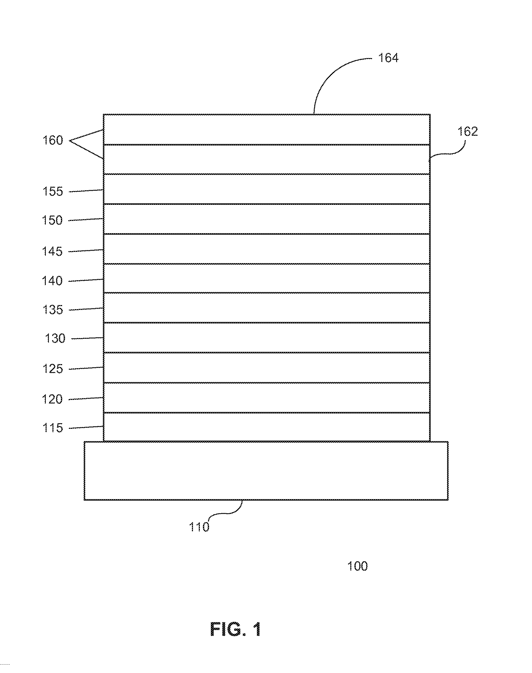 Patterning method for oleds