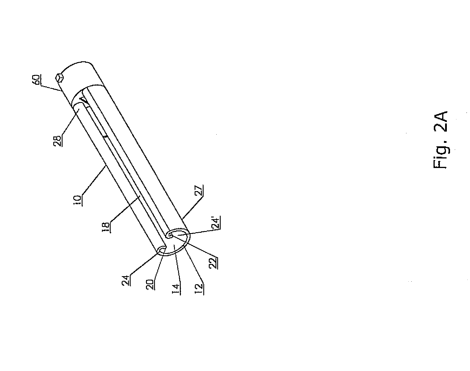 Air sampling tube