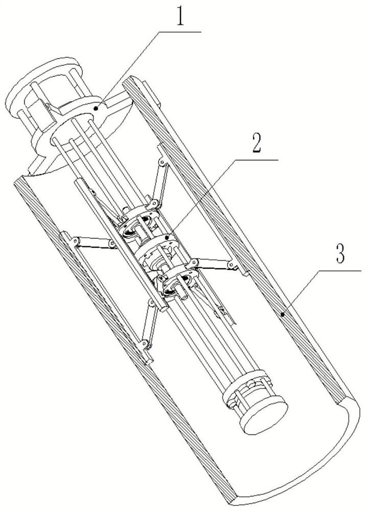 Interior limescale removal device for water supply equipment