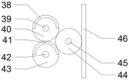 Automobile headlamp cleaning anti-collision equipment