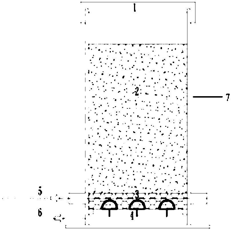 Denitrification treatment method for organic wastewater