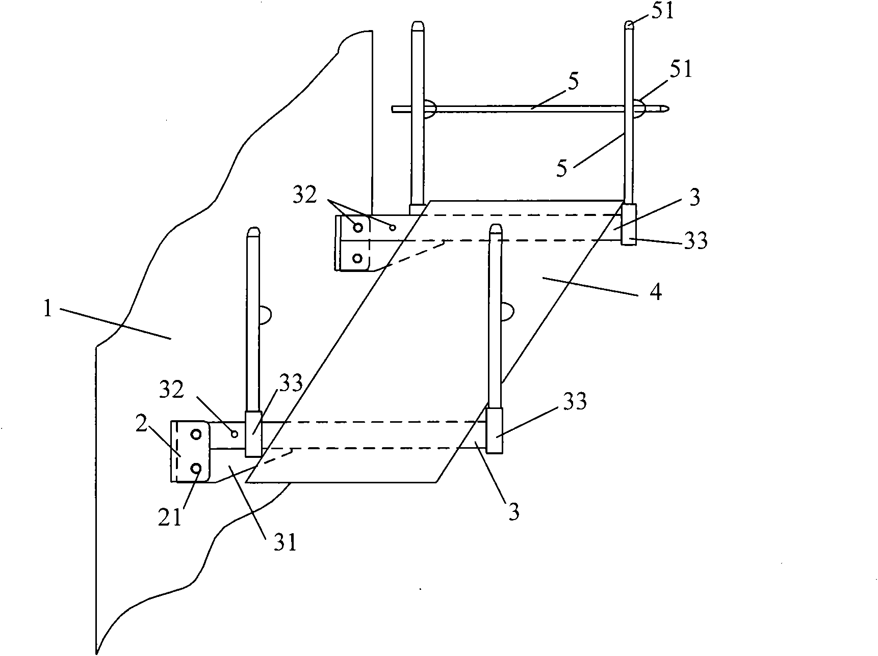 Fabricated scaffold and using method thereof