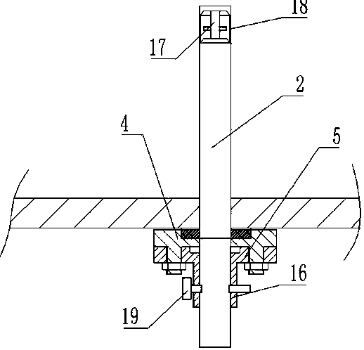 Tunnel hole-free lining trolley