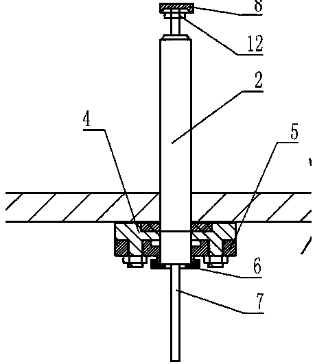 Tunnel hole-free lining trolley