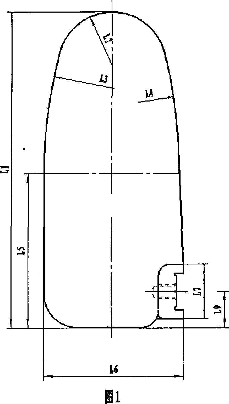 Magnesium alloy anti-balloon plate