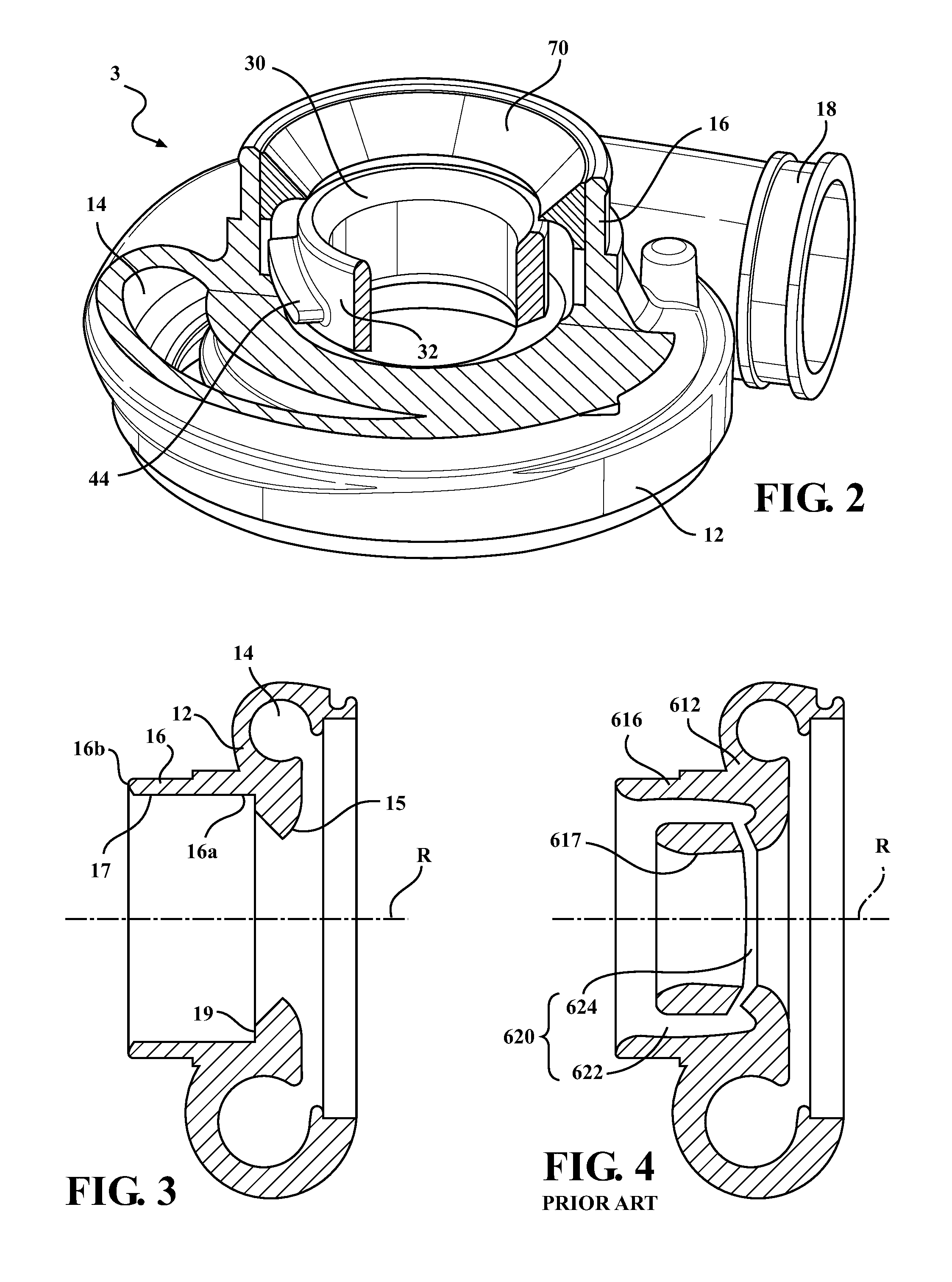 Reduced noise compressor recirculation