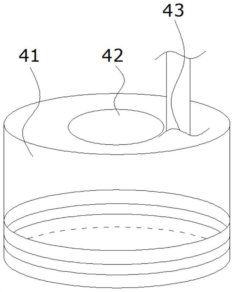 Hair washing device for solid-phase microporous reactor and use method