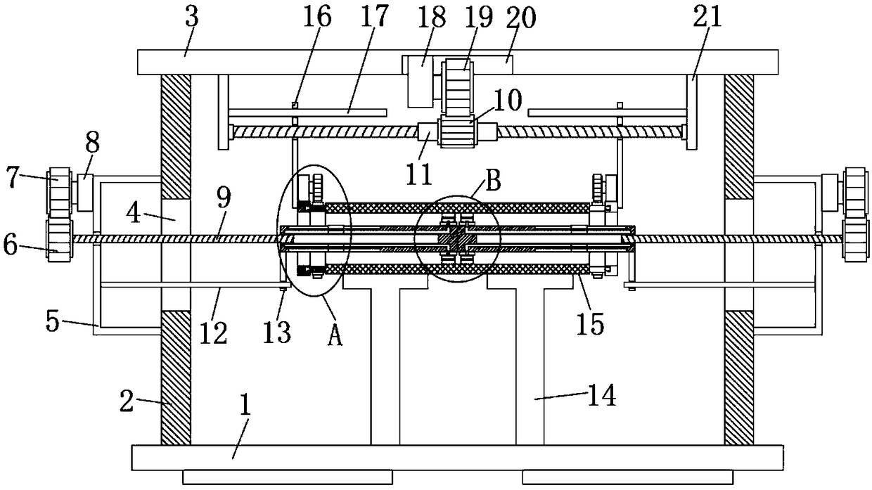 Plastic component grinding and polishing device