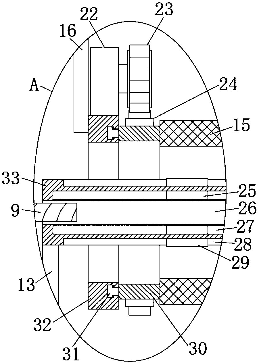 Plastic component grinding and polishing device