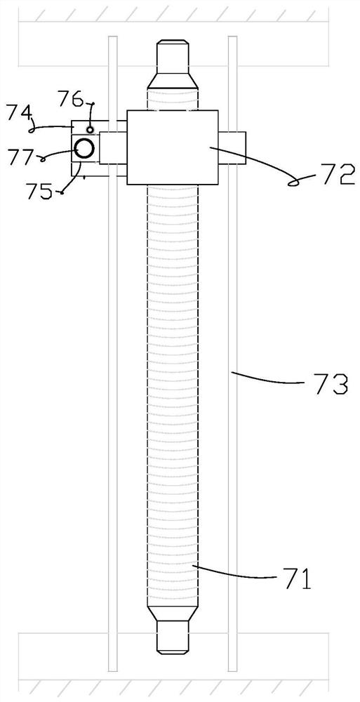 Automatic tube breaking device for microscopic tube