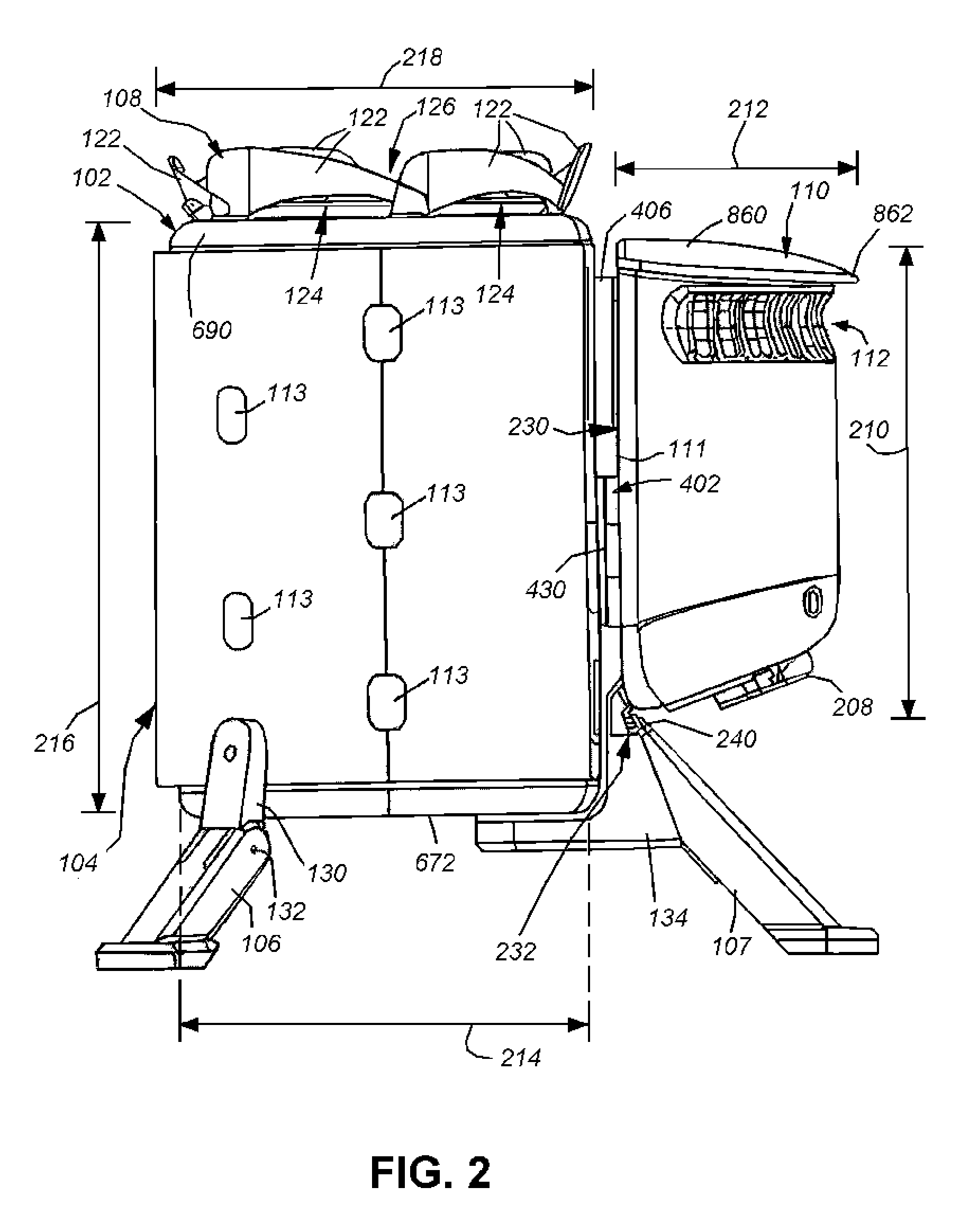 Portable combustion device utilizing thermoelectrical generation