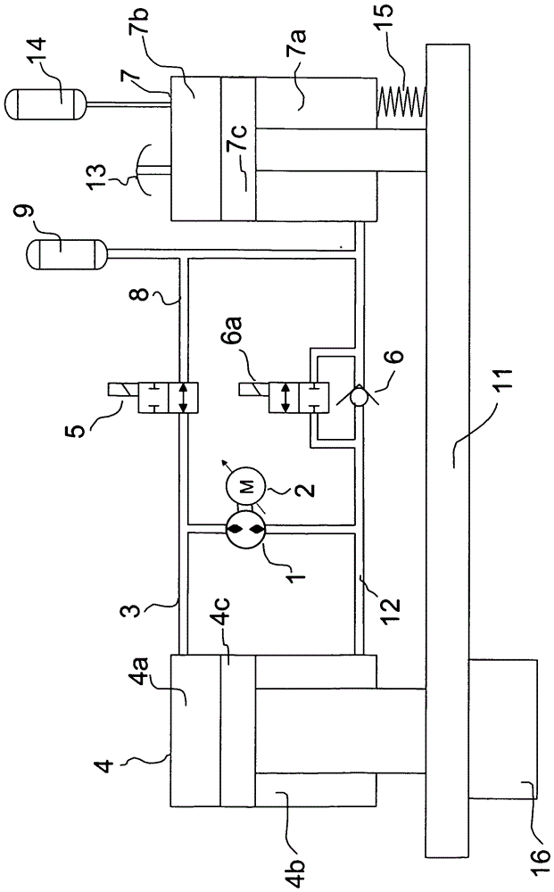 hydraulic axis