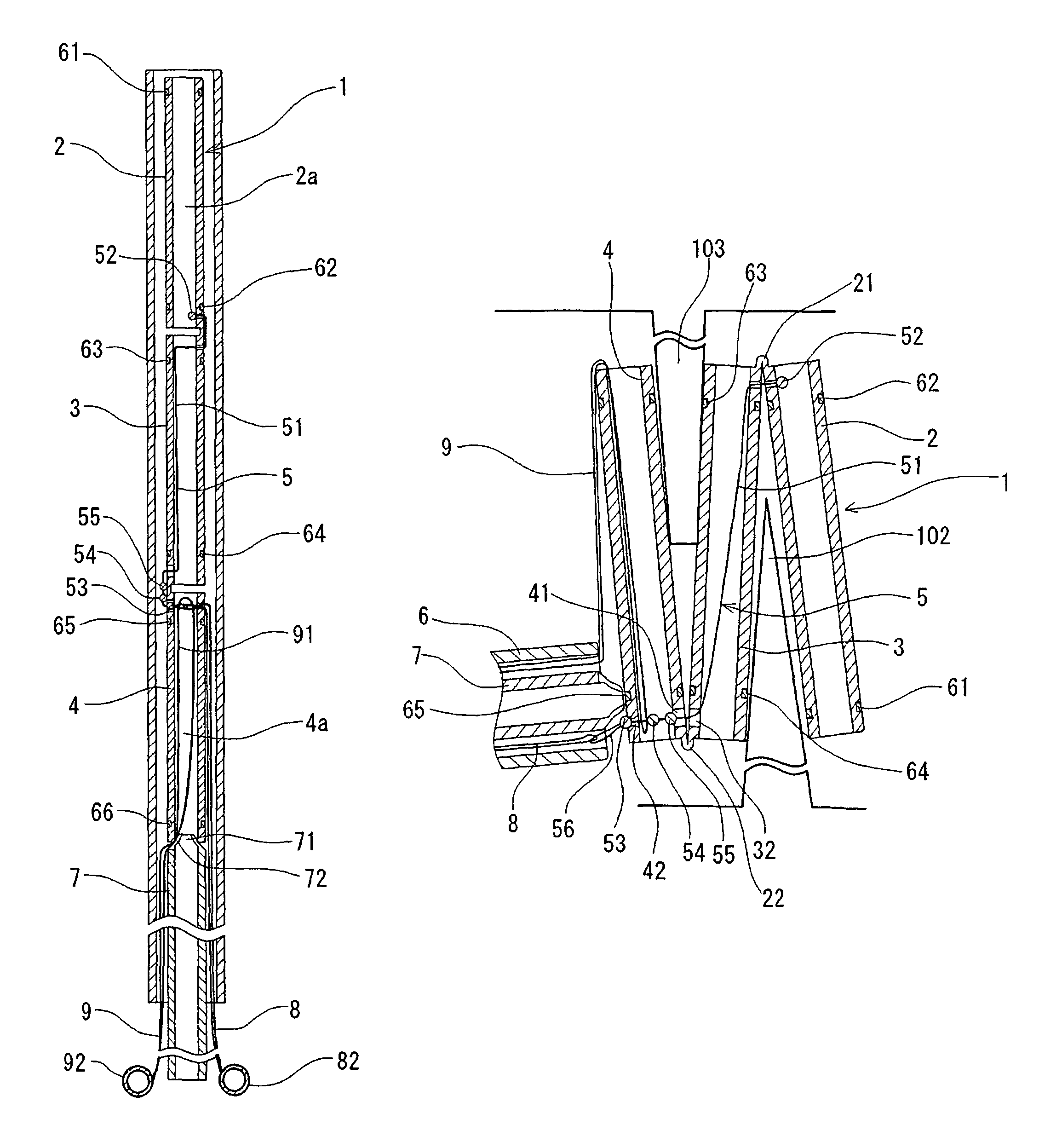 Device for treating a patent foramen ovale