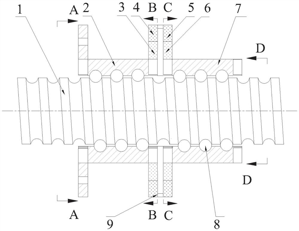 A magnetic levitation ball screw pair