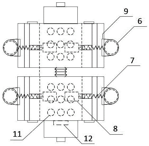 Cable conduit patrol robot