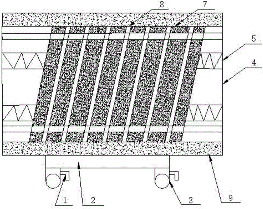 Novel glass placing box