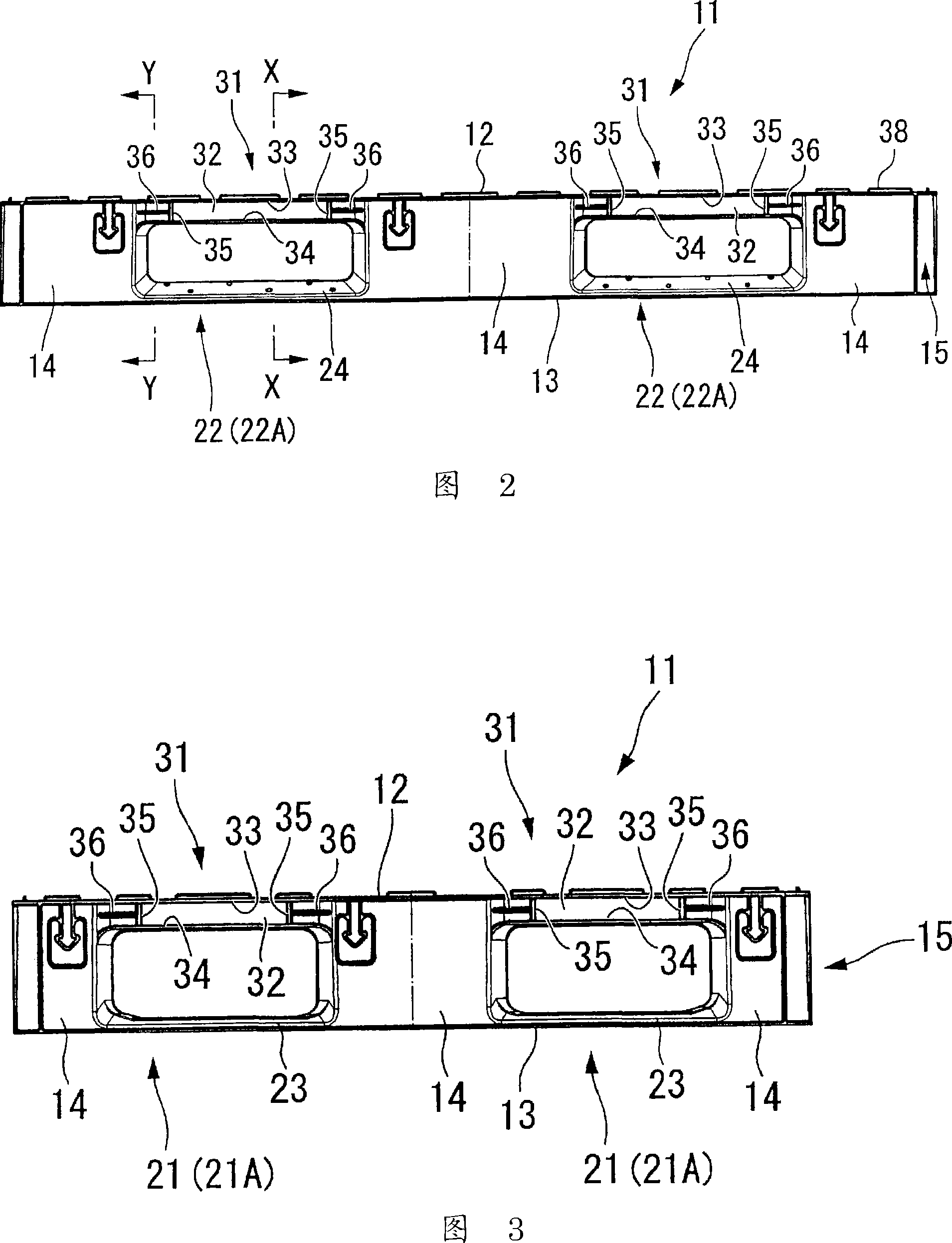 Synthetic resin pallet