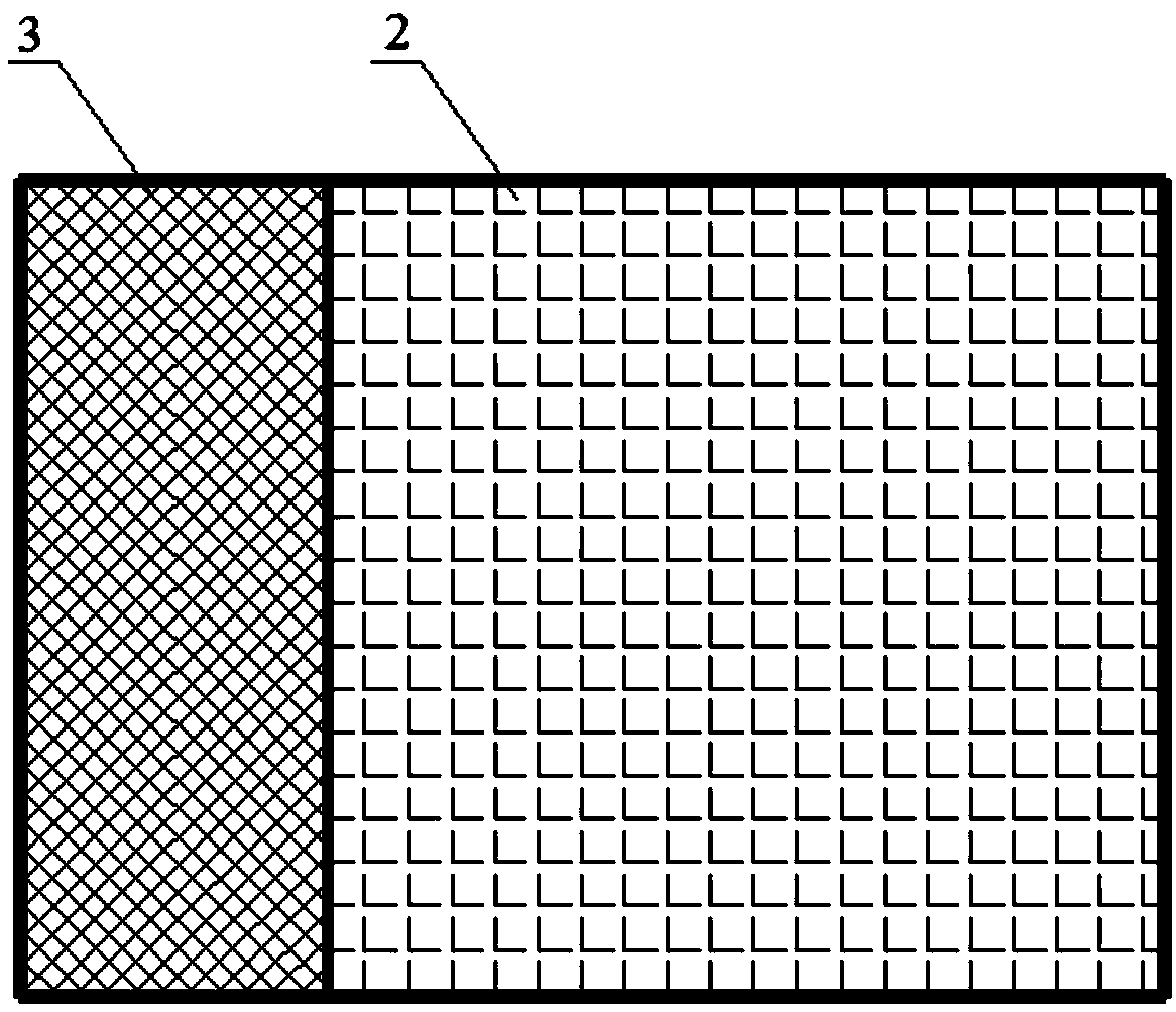 Flow dividing storage adjusting type gutter inlet device with pretreating function