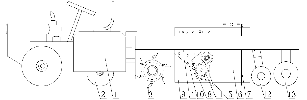 Gathering and elimination implementation method for greenhouse soil nematodes