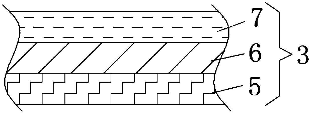 Heat-resistant circulating enameled wire and production process