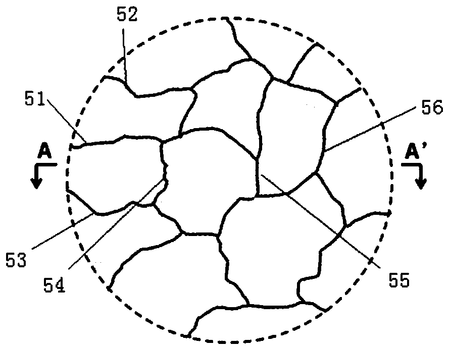 Anti-sintering long-life double-layer gradient columnar structure thermal barrier coating and preparation method thereof