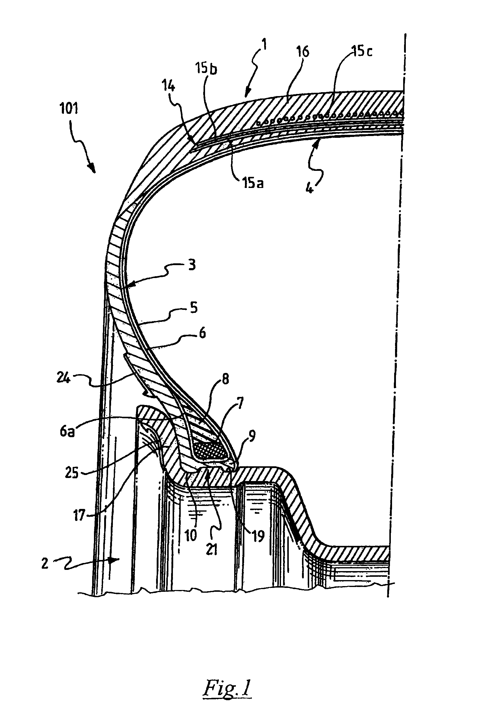 Wheel for vehicles