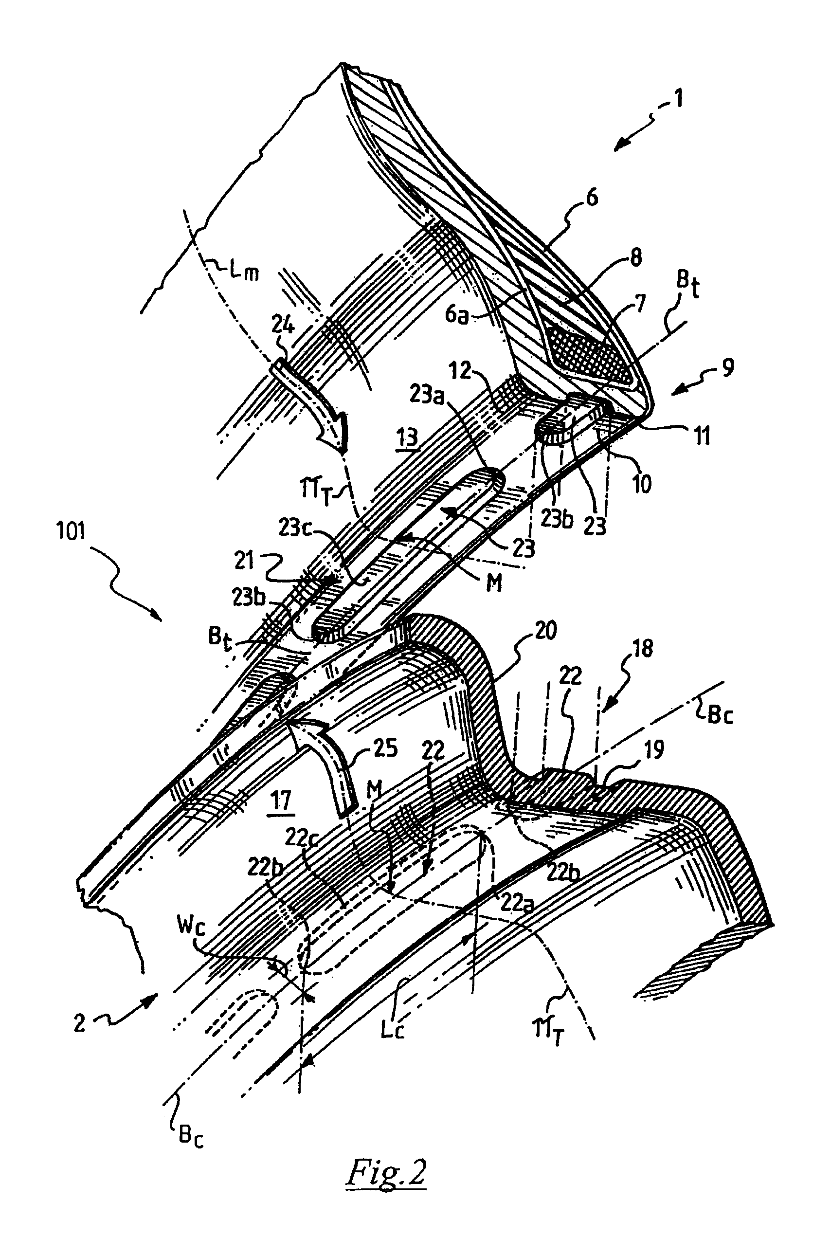 Wheel for vehicles