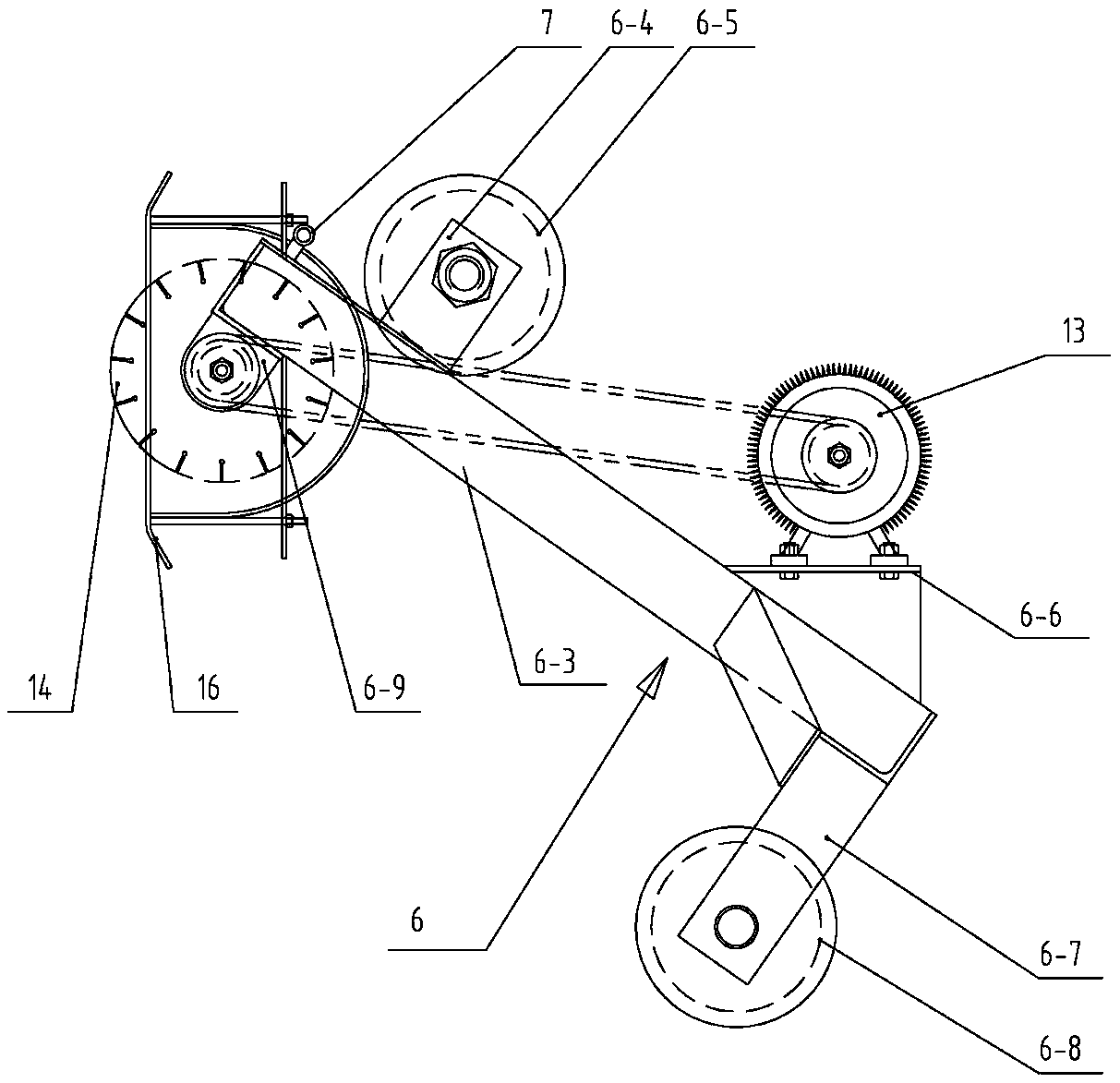 Wall pipeline slotting machine