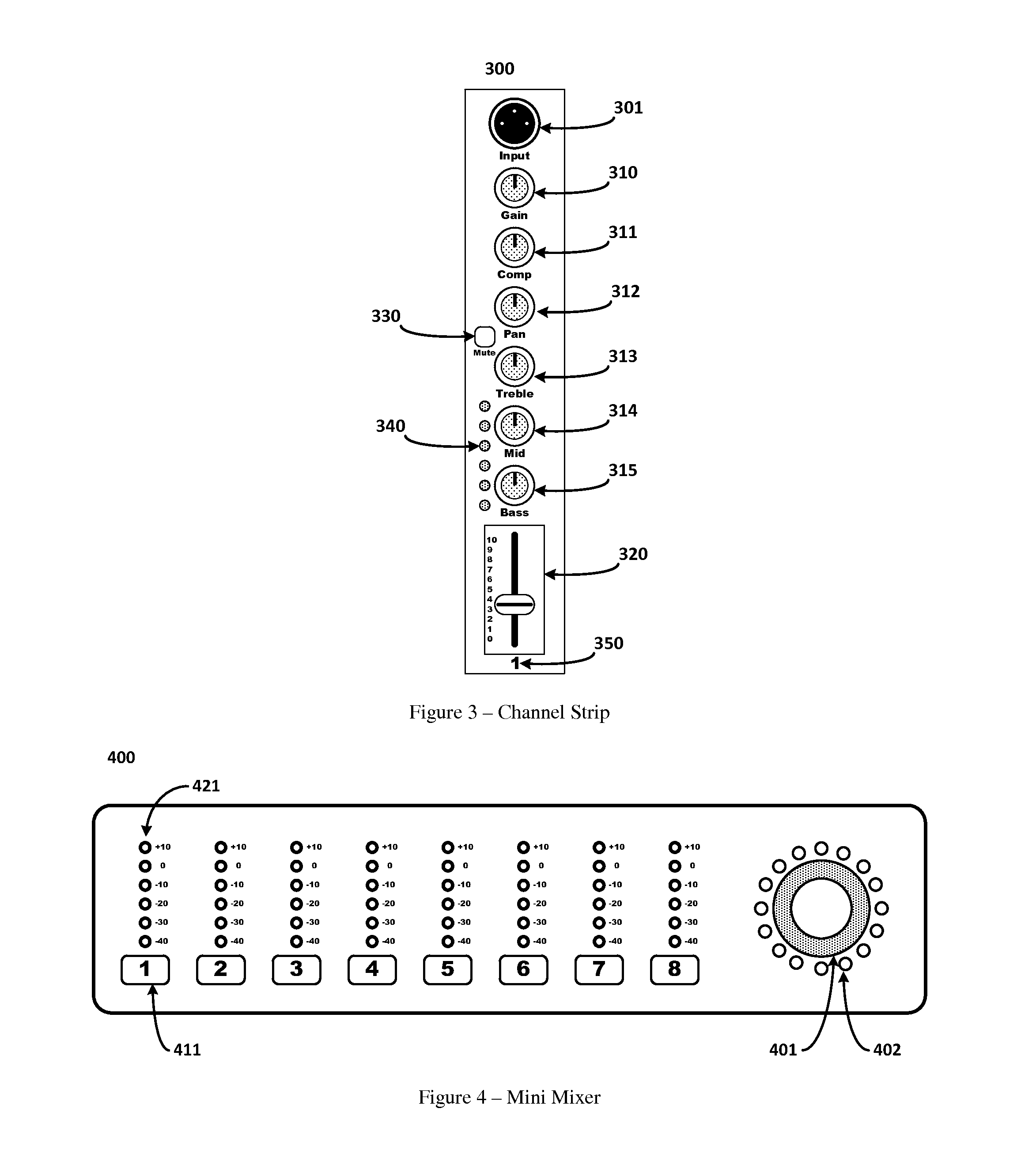 Live Sound Mixer User Interface