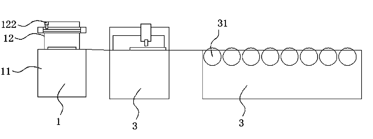 System for manufacturing LED lamp