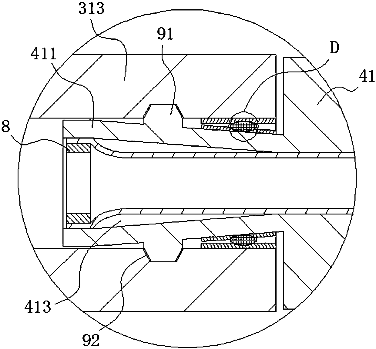 System for manufacturing LED lamp