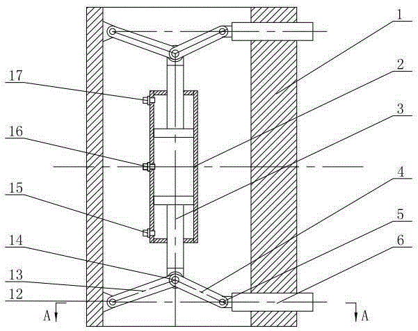 Hydraulic clamping device with powerful self-locking function