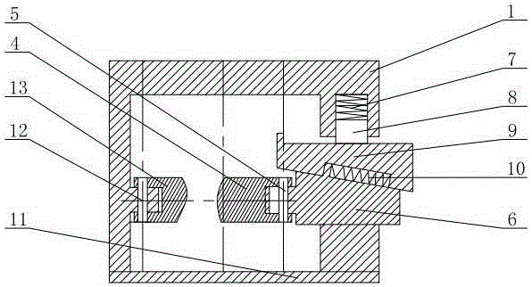 Hydraulic clamping device with powerful self-locking function