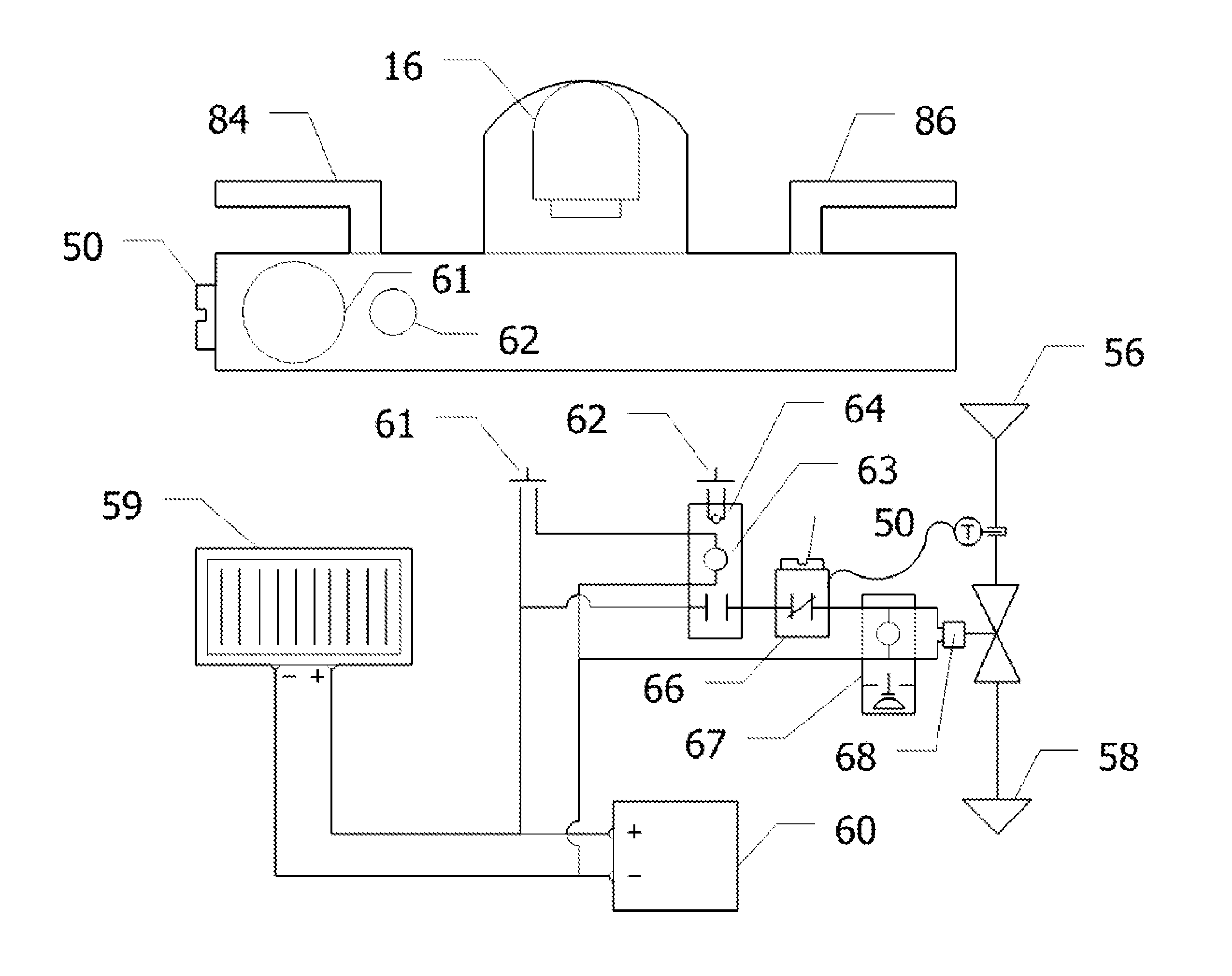 Water conserving domestic hot water purge valve