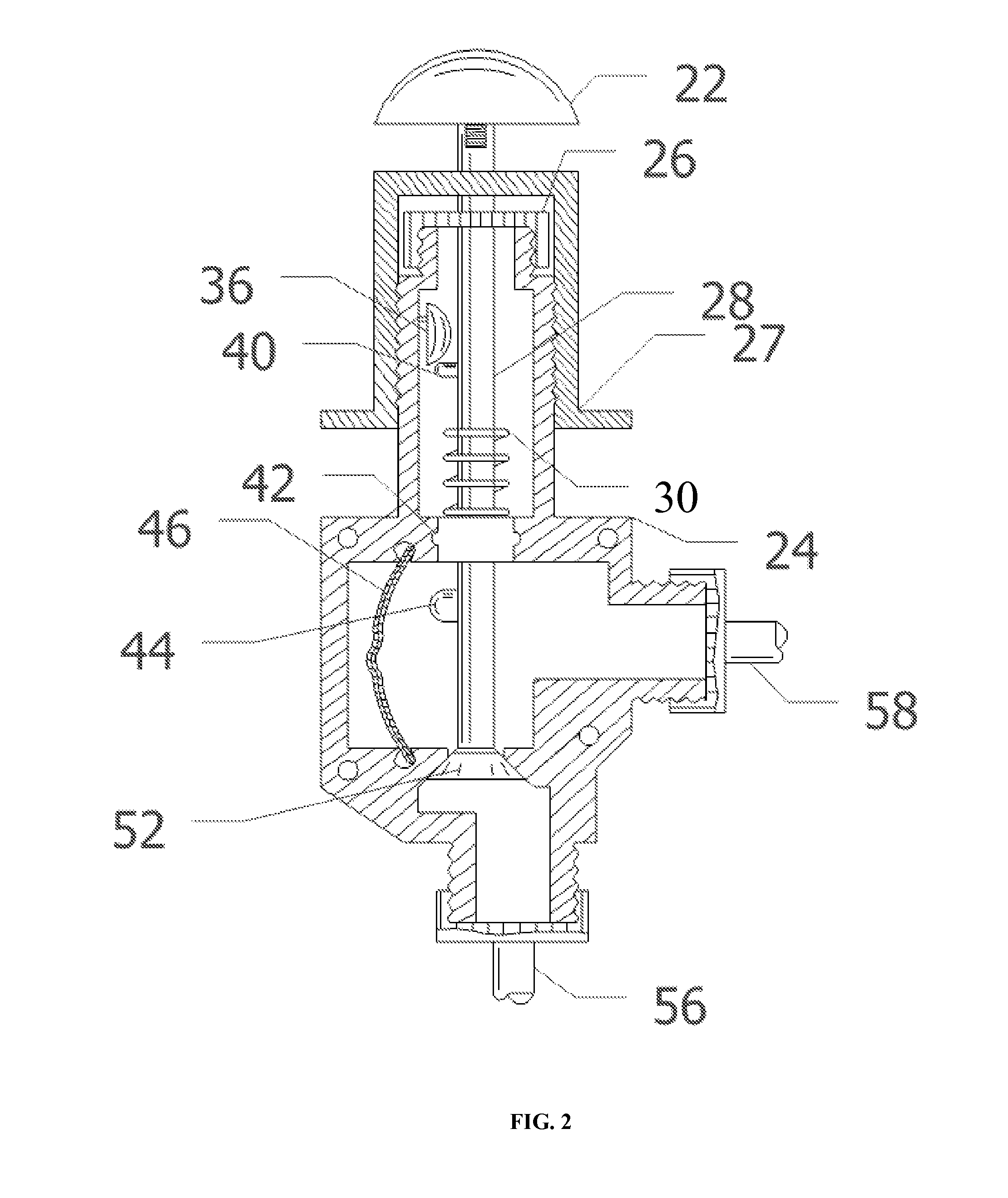 Water conserving domestic hot water purge valve