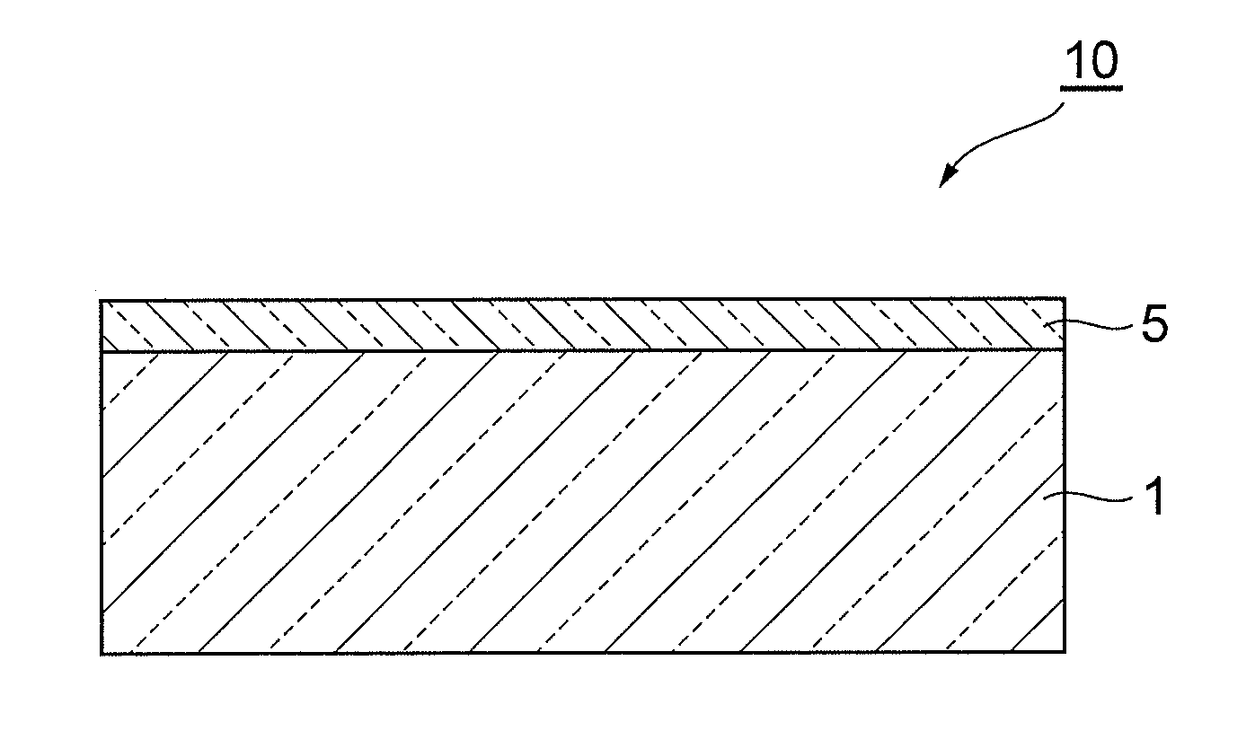 Vehicle member and manufacturing method therefor