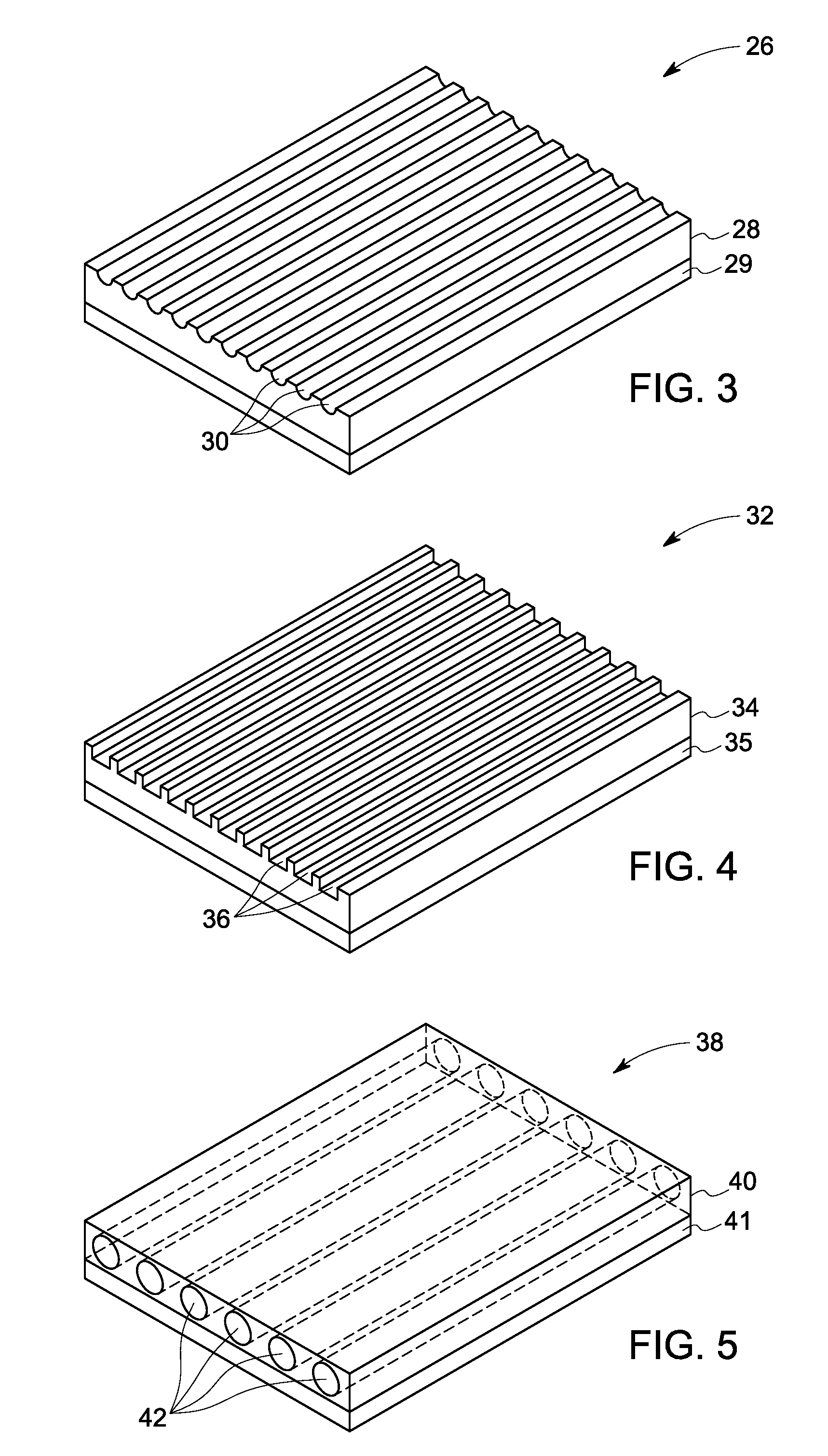 Thermal mangement article having thermal wave guide