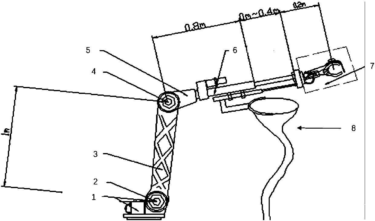 Picking robot arm based on adaptive neural network and control method thereof