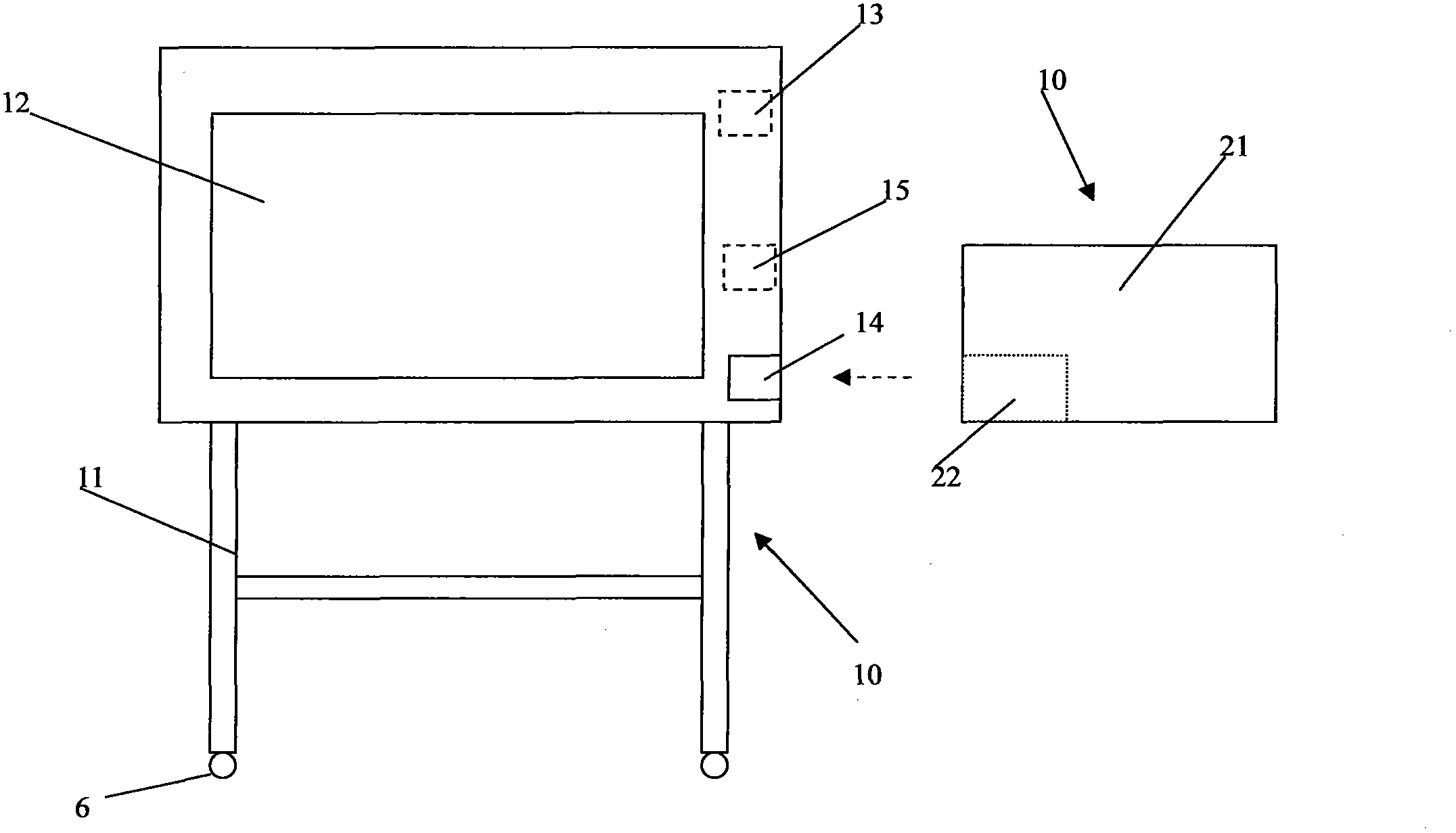 Meeting place guiding system