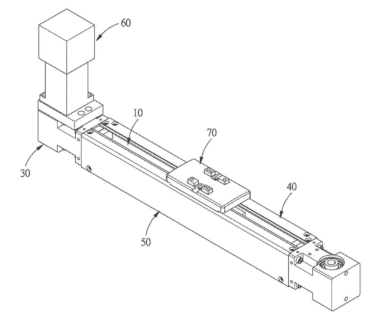 Belt driven linear actuator