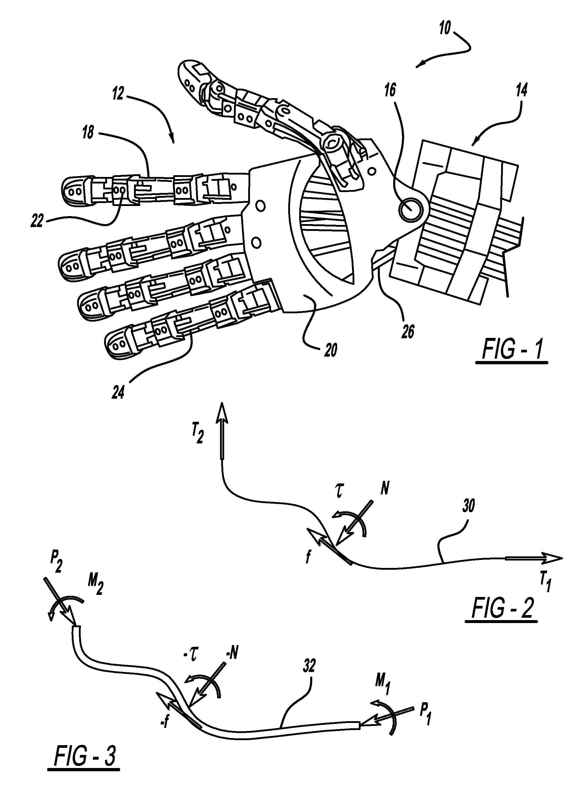 Sensing the tendon tension through the conduit reaction forces