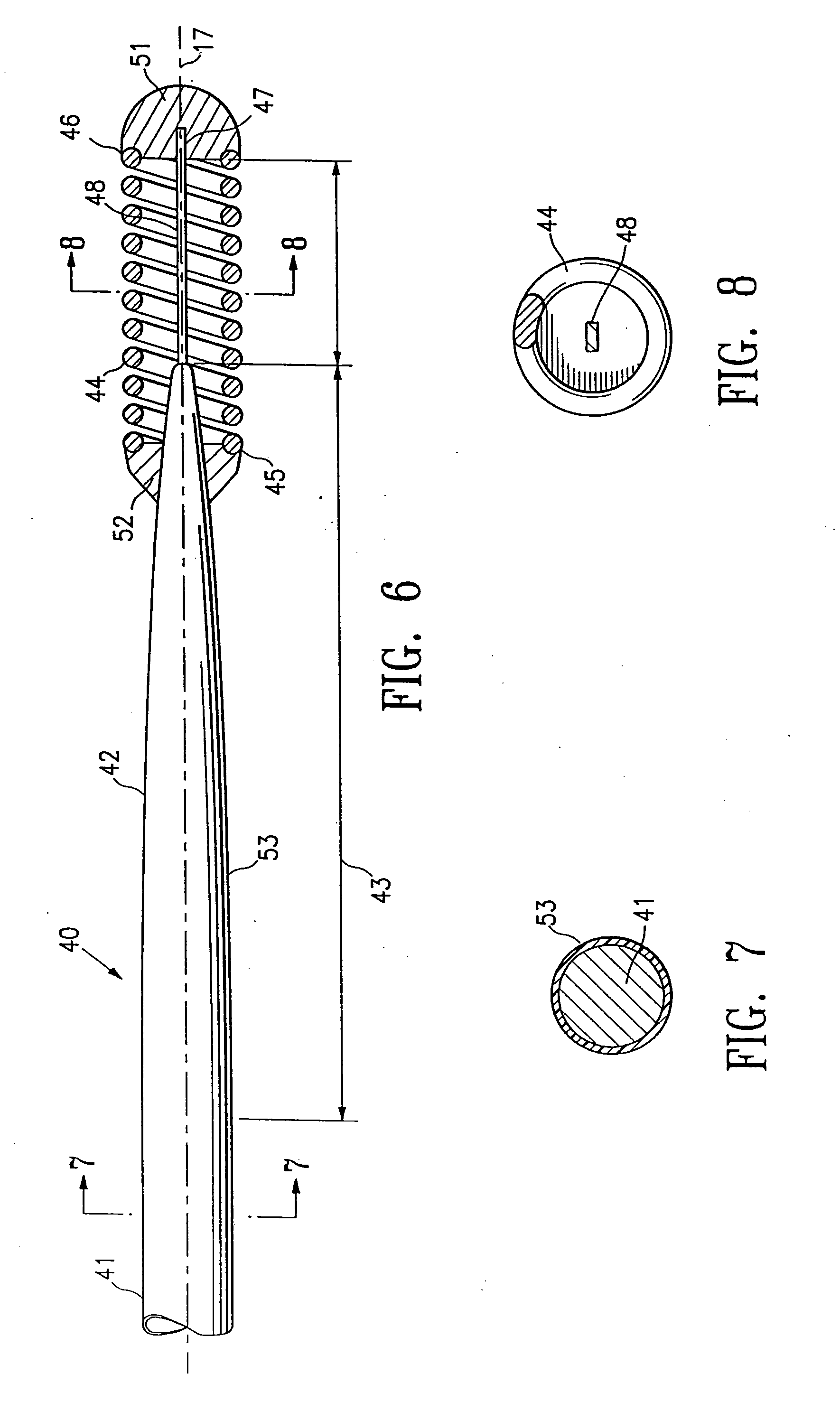 Guidewire having linear change in stiffness