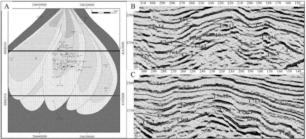 Quantitative prediction method for maximum extension distance of nearshore subaqueous fan flood sedimentary unit