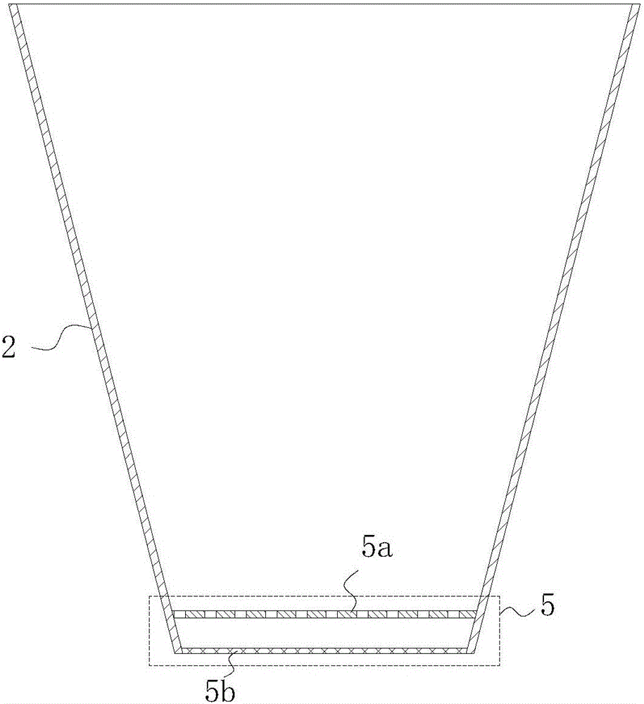 Processing device for filtering film