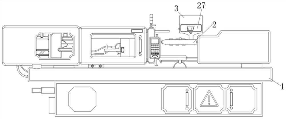 Replaceable injection head mechanism for full-electric injection machine