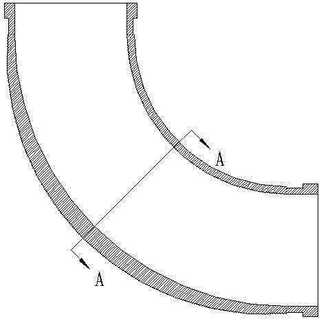 A kind of manufacturing method of carbon fiber conveying pipe for conveying concrete