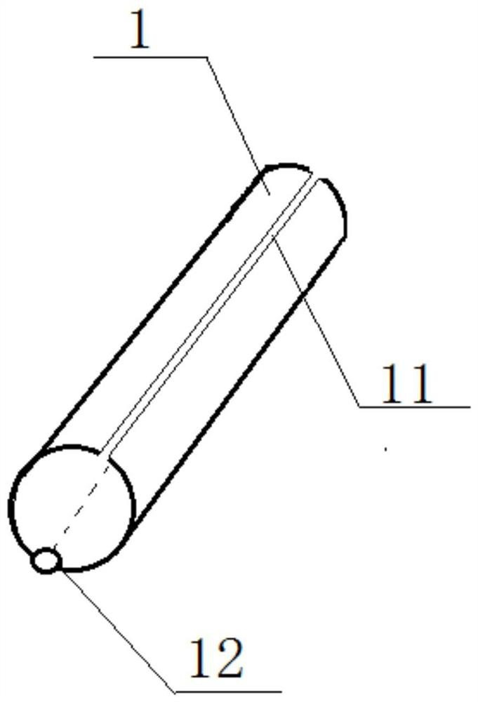 Assembled cable wall penetrating device