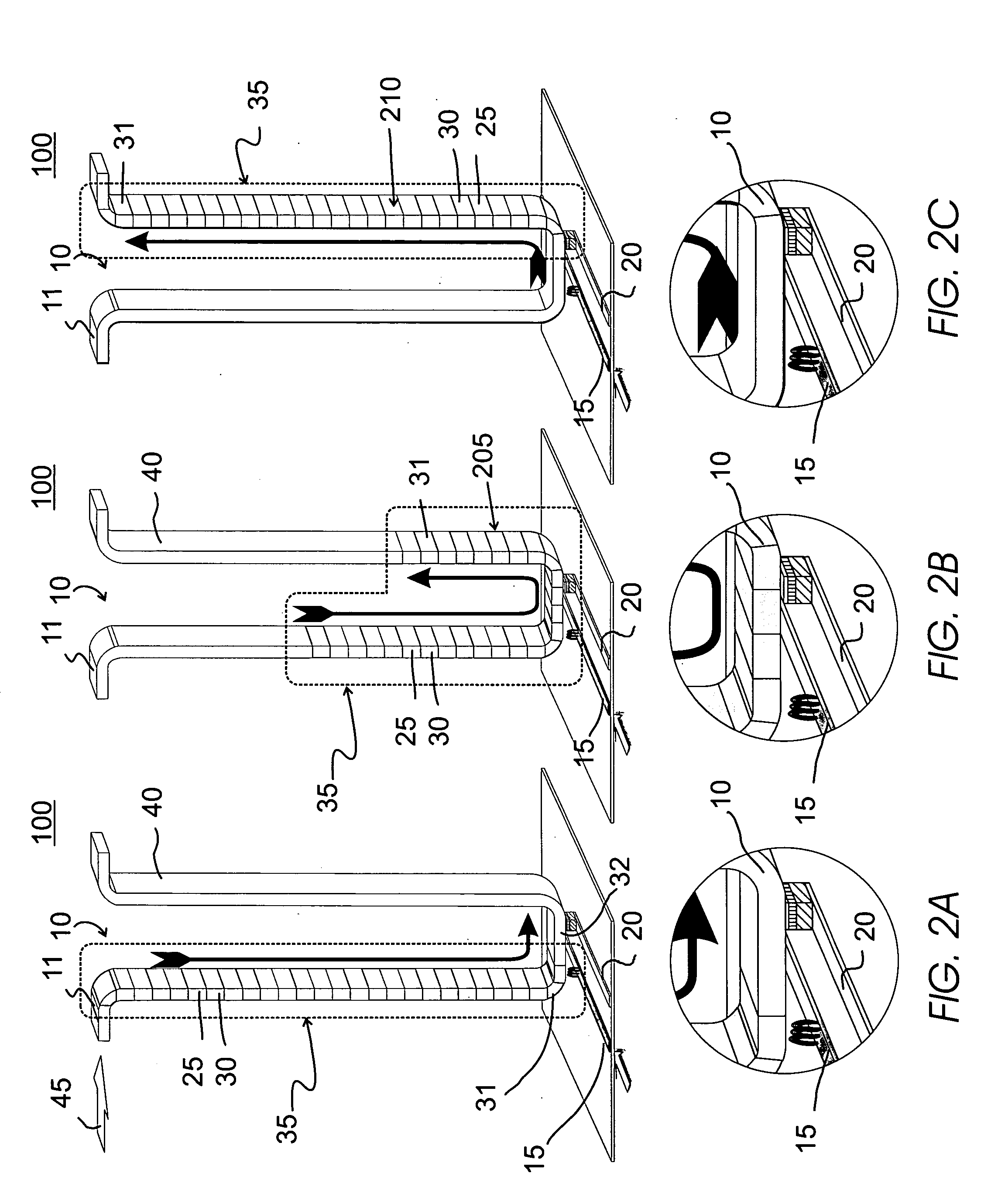 System and method for reading data stored on a magnetic shift register