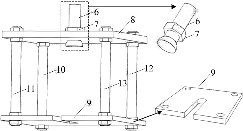 Reinforcing steel bar and concrete pull-out testing device capable of eliminating high-temperature influences