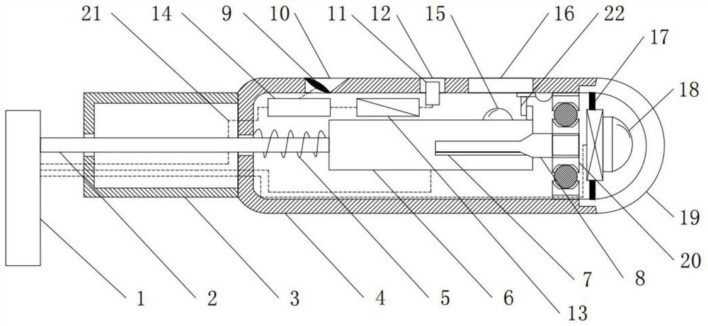 Gynecological intracavity radiation therapy protection device and radiation therapy protection method